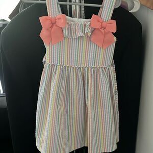 Cute stripped dress